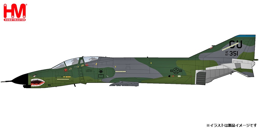 HA19061 HOBBY MASTER U.S. Air Force / アメリカ空軍 F-4E ファントム2 第497戦闘訓練飛行隊 1985 1:72 完売しました。 Hobby Master 1:72 USAF U.S. Air Force / アメリカ空軍 F-4 ファントムII 亜鉛ダイキャスト製