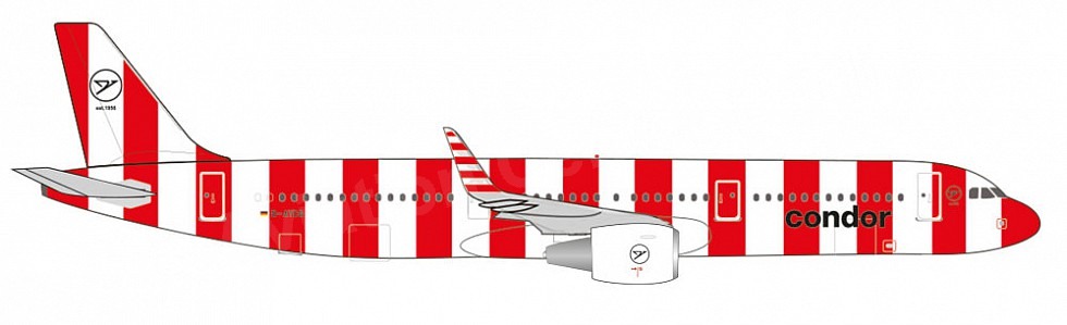 537735 Herpa Condor / コンドル航空 A321 D-ATCG Passion 1:500