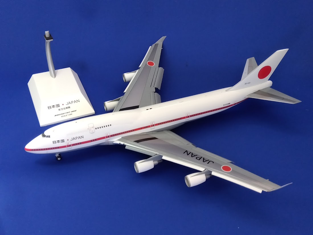 LH2207A JCWING JASDF / 日本国政府専用機 B747-400 20-1101 FlapDown 1:200 完売しました。