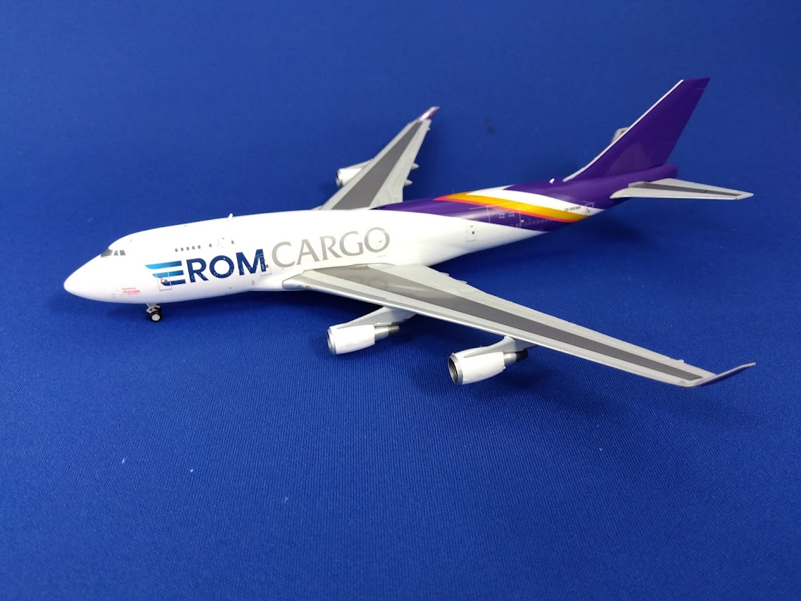 LH4261 JCWING Aerotranscargo / アエロトランスカーゴ B747-400BCF ER-BBE 1:400 完売しました JC WING 1:400 Aerotranscargo / アエロトランスカーゴ 747-400F 亜鉛ダイキャスト製