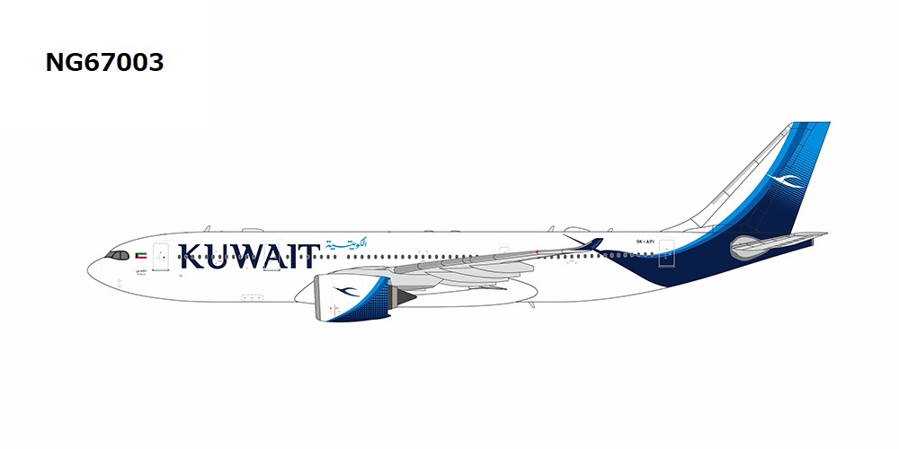 NG67003 NG MODELS Kuwait Airways / クウェート航空 A330-800 9K-API 1:400 お取り寄せ