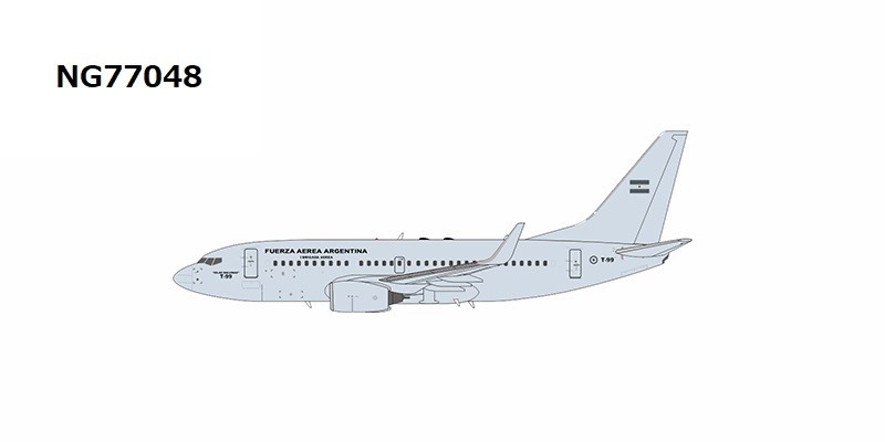 NG77048 NG MODELS Argentina Air Force / アルゼンチン空軍 B737-700 T-99 1:400 お取り寄せ