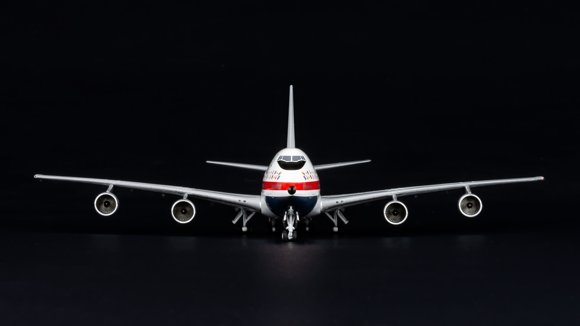 NGBOE001 NG Lite MODELS Boeing / ボーイングカラー The Boeing Company B747-100 N7470 1:400 完売しました。