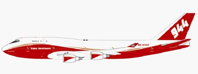 XX20068A JCWING Global Super Tanker Services / グローバル・スーパータンカー・サービシーズ B747-400BCF N744ST FlapDown 1:200 メーカー完売 JC WING 1:200 Global Super Tanker Services / グローバル・スーパータンカー・サービシーズ 747-400F 亜鉛ダイキャスト製
