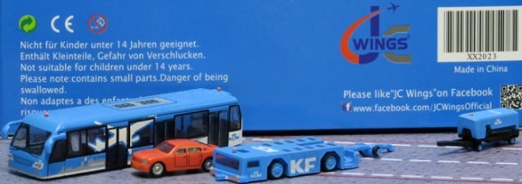 XX2023 JCWING 空港アクセサリー KLM GSEセット3 1:200 メーカー完売