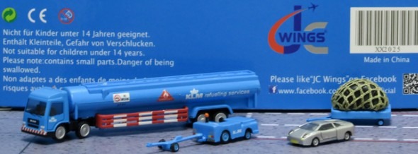 XX2025 JCWING 空港アクセサリー KLM GSEセット5 1:200 メーカー完売