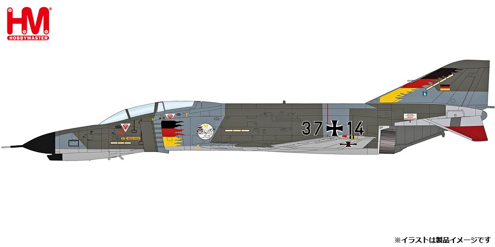 HA19099 HOBBY MASTER Luftwaffe / ドイツ空軍 F-4F ファントム2 ファントム50周年 2008 1:72 完売しました。