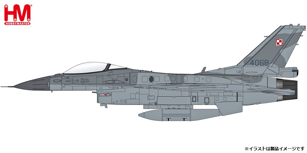 HA38040 HOBBY MASTER Polish Air Force / ポーランド空軍 F-16C 第32戦術航空軍基地 ワスク 2019 1:72 完売しました。 Hobby Master 1:72 Polish Air Force / ポーランド空軍 F-16 ファイティング・ファルコン 亜鉛ダイキャスト製