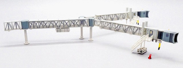 LH2279 JCWING 空港アクセサリー 搭乗ゲート/Boarding bridge B747用 Clear 1:200 メーカー完売