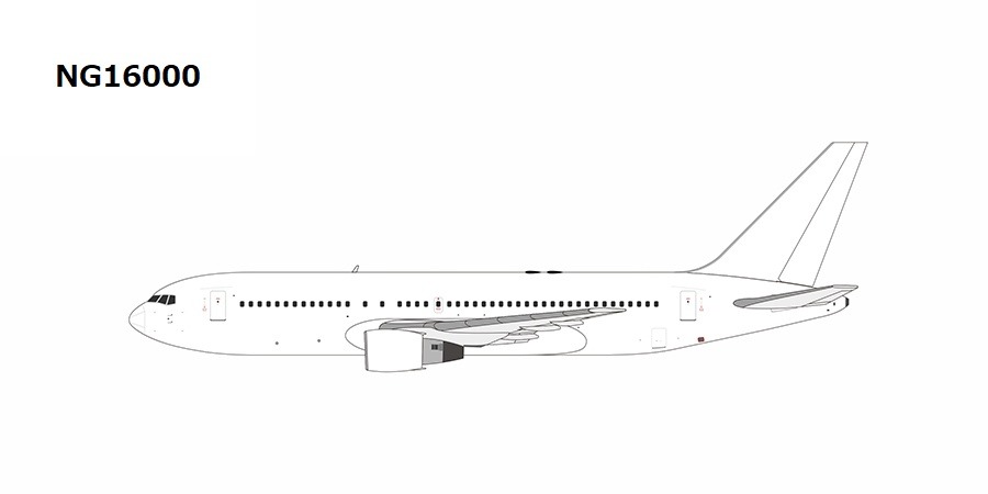 NG16000 NG MODELS White / ホワイト CF6 engines B767-200 N/A 1:400 お取り寄せ NG MODELS 1:400 White / ホワイト 767-200 亜鉛ダイキャスト製