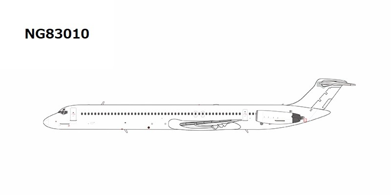 NG83010 NG MODELS White / ホワイト fit for MD-81, MD-82(early version) MD-81 N/A 1:400 お取り寄せ NG MODELS 1:400 White / ホワイト MD-80 亜鉛ダイキャスト製