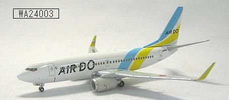 WA24003 WORLD AIRCRAFT AIRDO / エア・ドゥ B737-700 JA01AN 1:400 お取り寄せ WORLD AIRCRAFT 1:400 AIRDO / エア・ドゥ 737-700 亜鉛ダイキャスト製