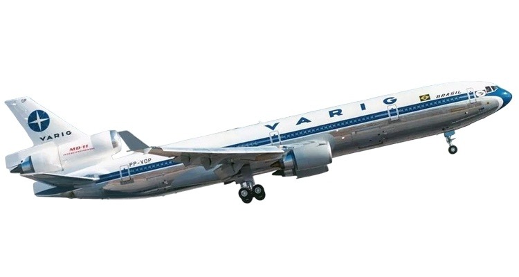 11937 Phoenix Varig / ヴァリグブラジル航空 Polish MD-11 PP-VOP 1:400 完売しました。