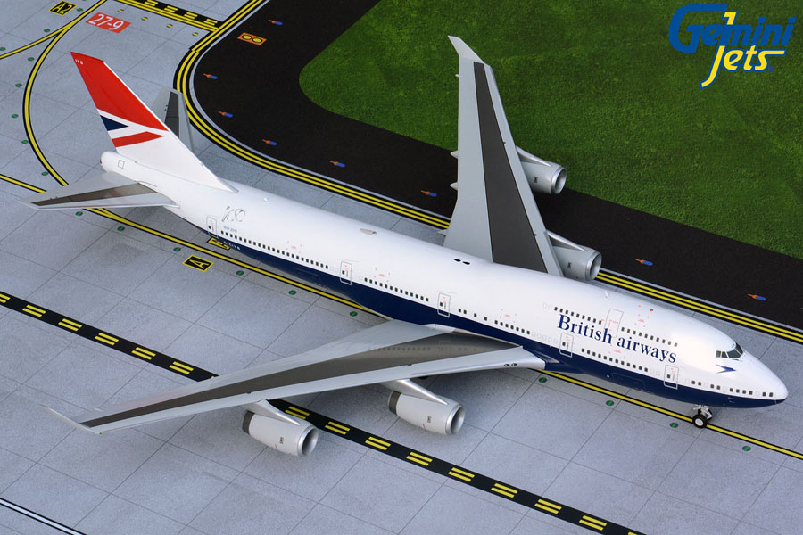 G2BAW841 GEMINI 200 British Airways / 英国航空 Negus B747-400 G-CIVB 1:200 完売しました。
