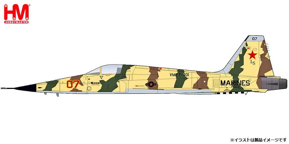 HA3398 HOBBY MASTER USMC / アメリカ海兵隊 F-5N タイガーⅡ 第401海兵戦闘訓練飛行隊 2018 1:72 お取り寄せ Hobby Master 1:72 USMC / アメリカ海兵隊 F-5E/F タイガーII 亜鉛ダイキャスト製