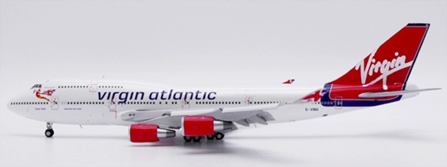 XX40224A JC WING Virgin Atlantic Airways / ヴァージン・アトランティック航空 Tinker Belle B747-400 Flaps Down G-VBIG 1:400 メーカー完売 JC WING 1:400 Virgin Atlantic Airways / ヴァージン・アトランティック航空 747-400 亜鉛ダイキャスト製