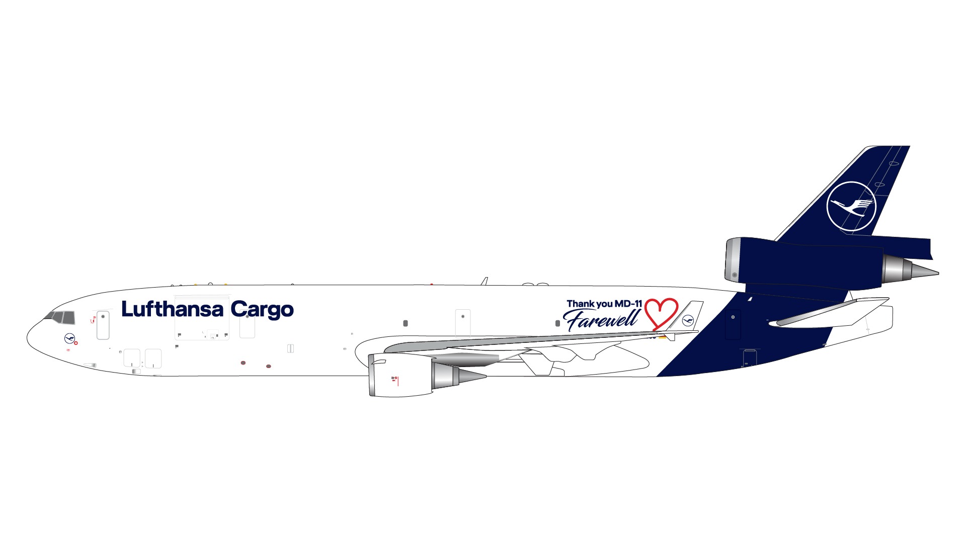 GJDLH2072 GEMINI JETS Lufthansa Cargo / ルフトハンザ カーゴ 