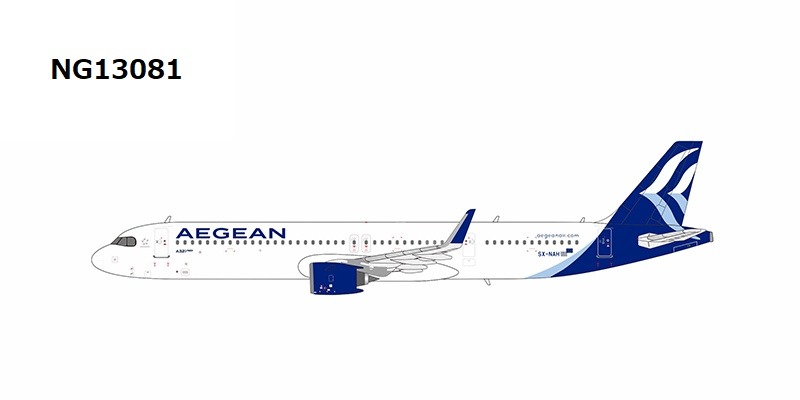 NG13081 NG MODELS Aegean Airlines / エーゲ航空 A321neo SX-NAH 1:400 完売しました。 NG MODELS 1:400 Aegean Airlines / エーゲ航空 A321neo 亜鉛ダイキャスト製