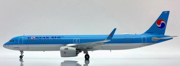XX20308 JC WING Korean Air / 大韓航空 A321NEO HL8509 スタンド付 1:200 完売しました。 JC WING 1:200 Korean Air / 大韓航空 A321neo 亜鉛ダイキャスト製
