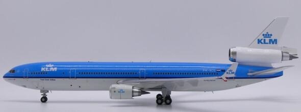 XX20313 JC WING KLM / KLMオランダ航空 MD-11 PH-KCG スタンド付 1:200 完売しました。 JC WING 1:200 KLM / KLMオランダ航空 MD-11 亜鉛ダイキャスト製
