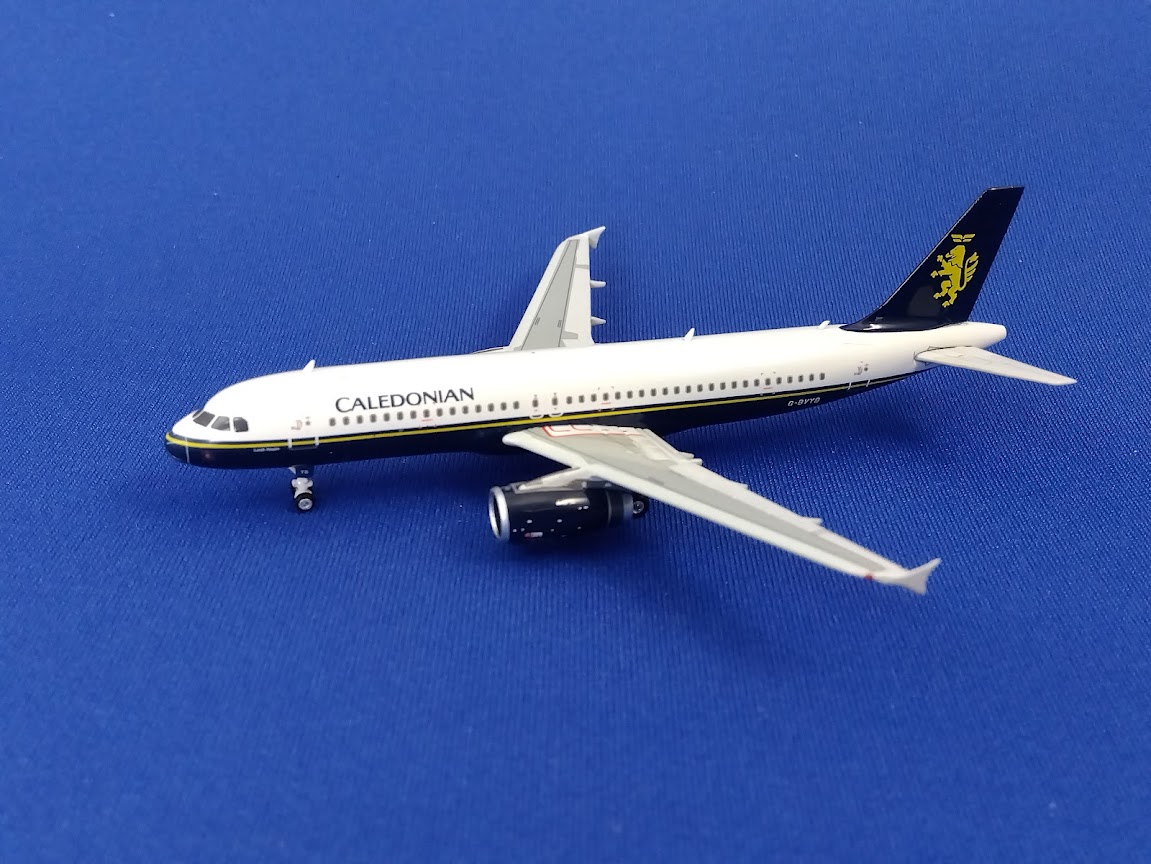 04599 Phoenix Caledonian Airways / カレドニアン航空 A320 G-BVYB 1:400 お取り寄せ Phoenix 1:400 Caledonian Airways / カレドニアン航空 A320 亜鉛ダイキャスト製
