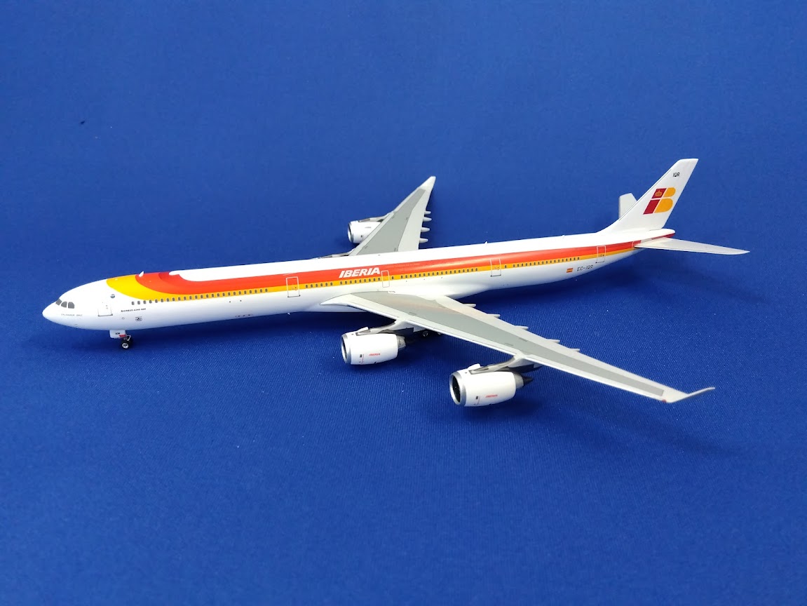 11919 Phoenix Iberia / イベリア航空 A340-600 EC-IQR 1:400 完売しました。 Phoenix 1:400 Iberia / イベリア航空 A340-600 亜鉛ダイキャスト製