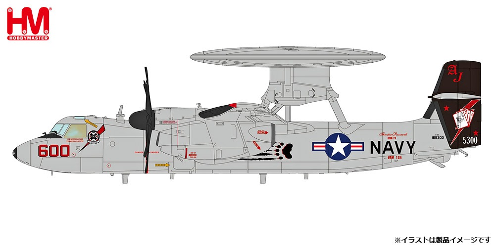 HA4822 HOBBY MASTER US NAVY / アメリカ海軍 E-2C ホークアイ VAW-121 ベア・エース 2009 1:72 お取り寄せ Hobby Master 1:72 US NAVY / アメリカ海軍 E-2 ホークアイ 亜鉛ダイキャスト製