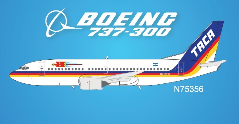 N75356 Panda Models TACA / TACA航空 B737-800 N75356 1:400 メーカー完売 Panda Models 1:400 TACA / TACA航空 737-800 亜鉛ダイキャスト製