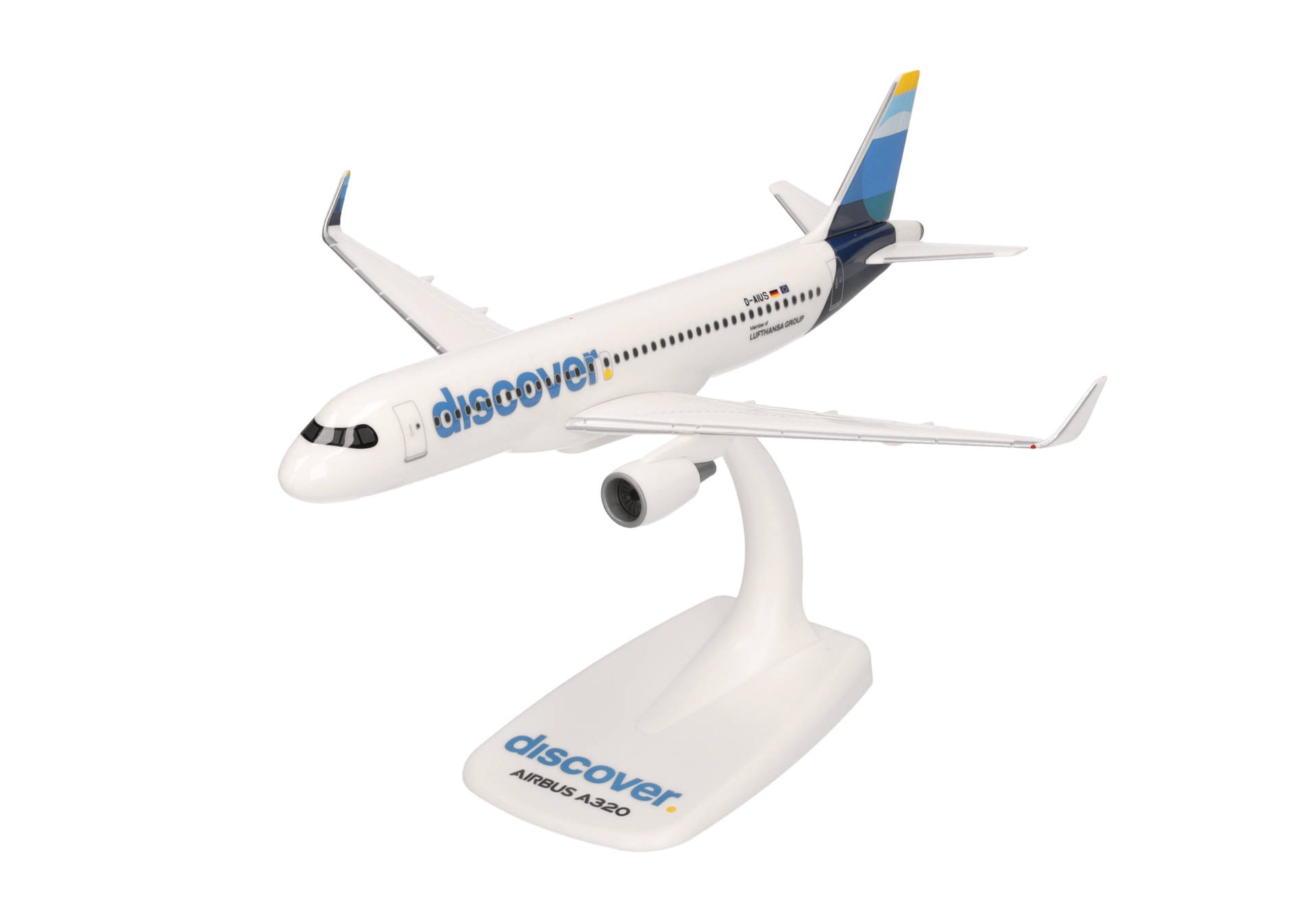 614290 Herpa SNAPFIT Discover Airlines / ディスカバー・エアラインズ A320 D-AIUS 1:200 予約