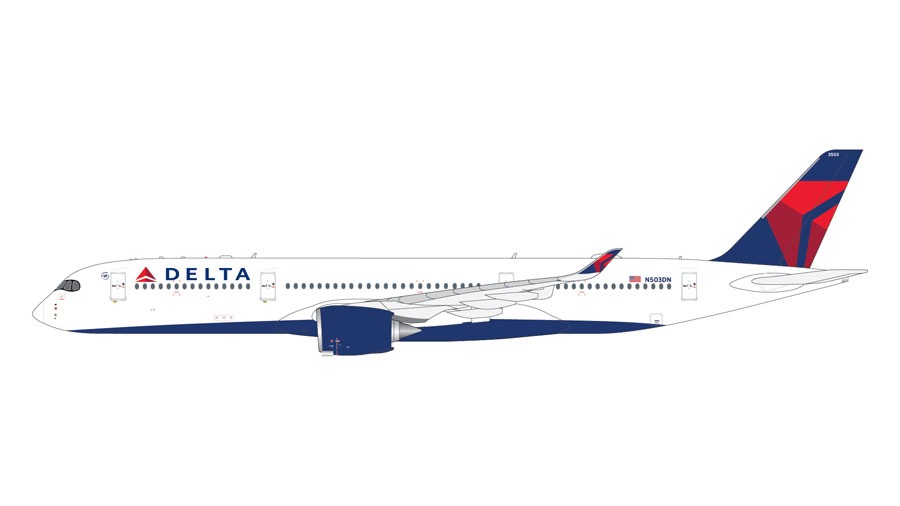 GJDAL2286 GEMINI JETS Delta Air Lines / デルタ航空 A350-900 N503DN 1:400 完売しました。