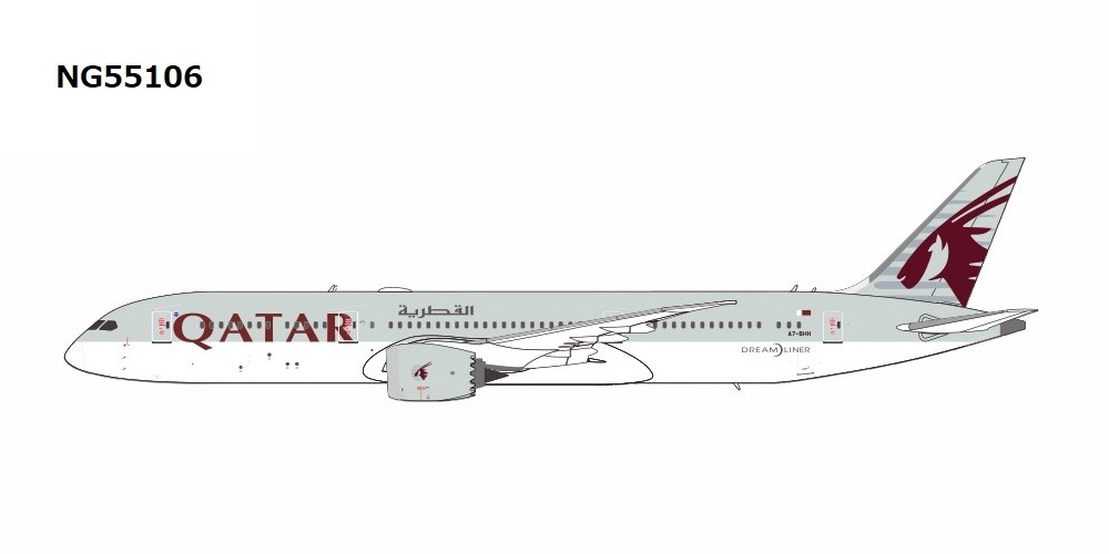NG55106 NG MODELS Qatar Airways / カタール航空 B787-9 A7-BHH 1:400 完売しました。 NG MODELS 1:400 Qatar Airways / カタール航空 787-9 亜鉛ダイキャスト製
