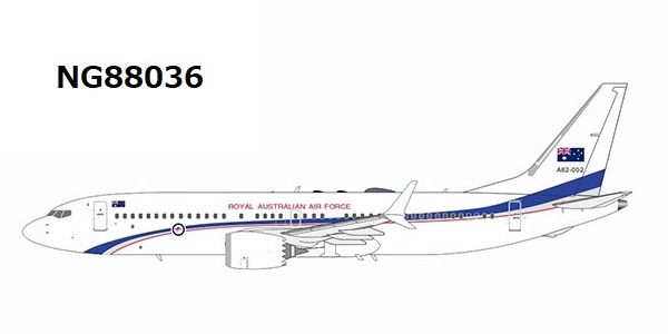 NG88036 NG MODELS Royal Australian Air Force/RAAF / オーストラリア空軍 BBJ 737 MAX A62-002 1:400 お取り寄せ