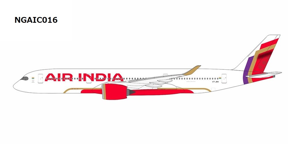 NGAIC016 NG Lite MODELS Air India / エア インディア A350-900 VT-JRF 1:400 お取り寄せ