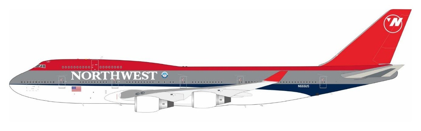 B744666 B-MODELS Northwest Airlines / ノースウエスト航空 B747-400 N666US 1:200 スタンド付 完売しました。 B-MODELS 1:200 Northwest Airlines / ノースウエスト航空 747-400 亜鉛ダイキャスト製