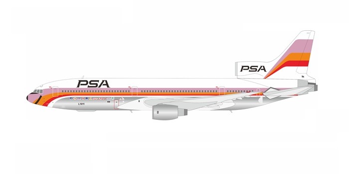 1011PS0224 IN Flight200 PSA/Pacific Southwest Airlines / パシフィック・サウスウエスト・エアラインズ Polished L-1011 N10114 スタンド付き 1:200 メーカー完売 IN Flight200 1:200 PSA/Pacific Southwest Airlines / パシフィック・サウスウエスト・エアラインズ L-1011 亜鉛ダイキャスト製
