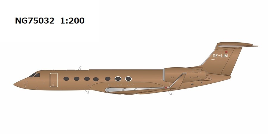 NG75032 NG MODELS Avcon Jet / Avcon ジェット G550 OE-LIM 1:200 完売しました。