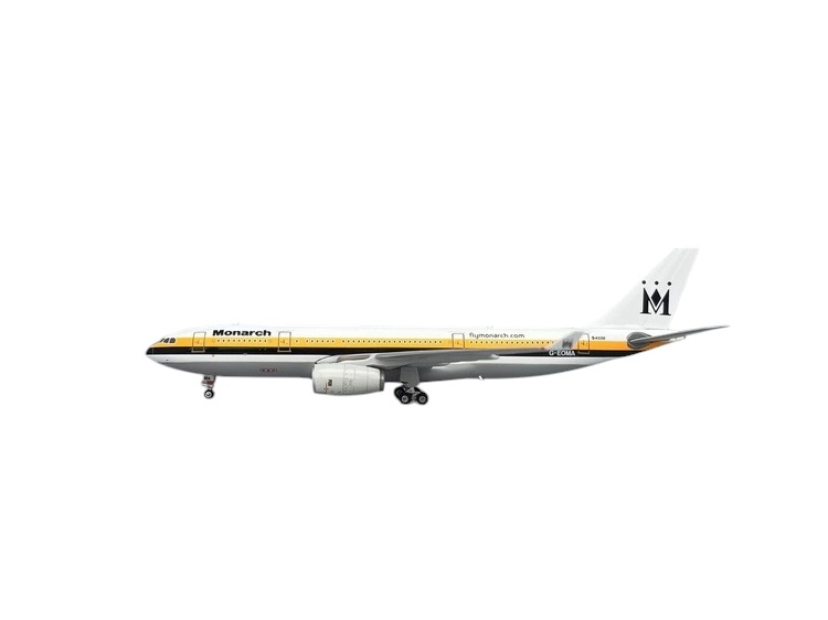 11963 Phoenix Monarch Airlines / モナーク航空 flymonarch.com A330-200 G-EOMA 1:400 お取り寄せ
