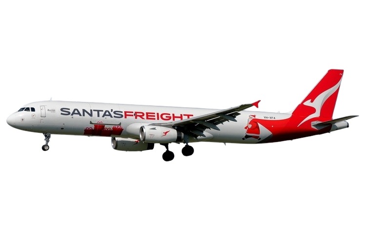 11972 Phoenix Qantas Freight / カンタス・フライト Santa’s Freight A321 VH-XF4 1:400 お取り寄せ