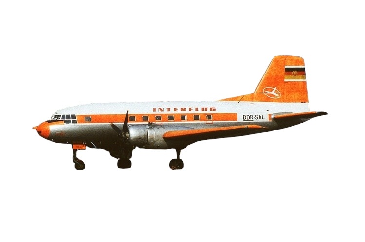 20182 Phoenix Interflug / インターフルグ/インターフルーク IL-14 DDR-SAL 1:200