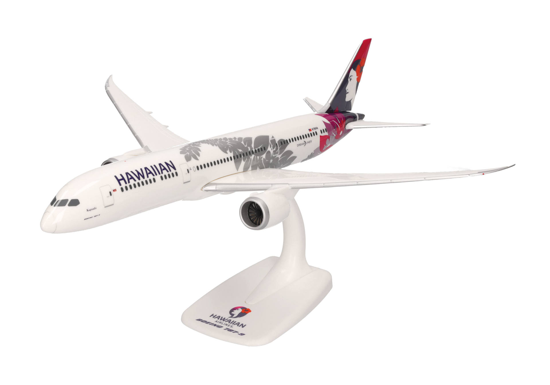 614405 Herpa SNAPFIT Hawaiian Airlines / ハワイアン航空 B787-9 N781HA Kapuahi 1:200 お取り寄せ