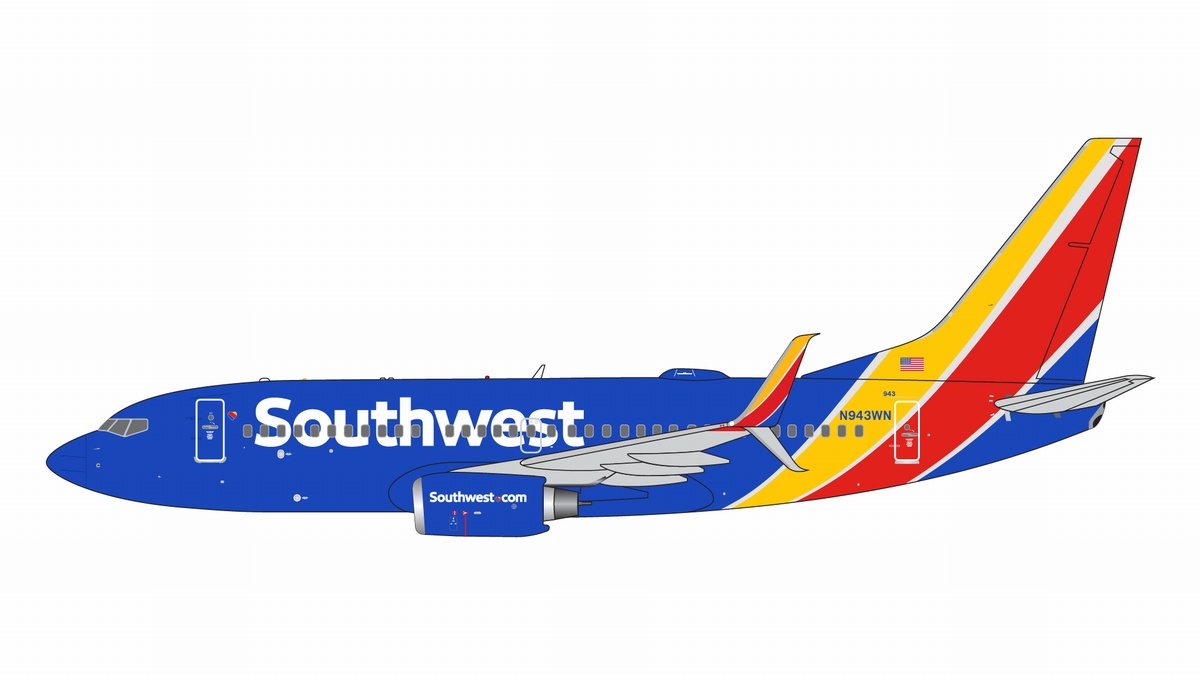GJSWA2293 GEMINI JETS Southwest Airlines / サウスウエスト航空 B737-700 N943WN 1:400 メーカー完売
