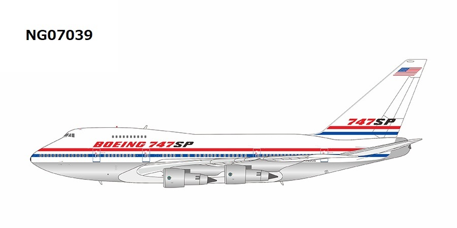 NG07039 NG MODELS Boeing / ボーイングカラー B747SP N40135 1:400 お取り寄せ