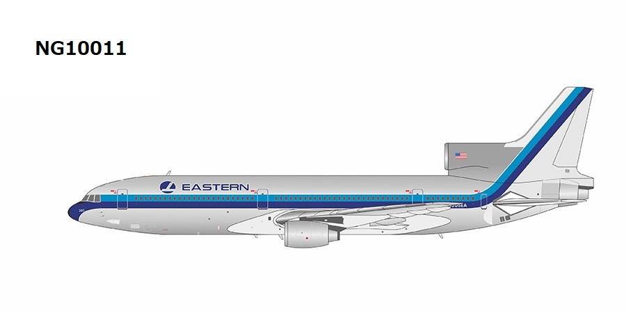 NG10011 NG MODELS Eastern Air Lines / イースタン航空 Bare Metal L-1011-1 N305EA 1:400 完売しました。