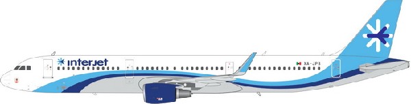 11419 Phoenix Interjet / インテルジェット/インタージェット A321 XA-JPB 1:400 お取り寄せ Phoenix 1:400 Interjet / インテルジェット/インタージェット A321 亜鉛ダイキャスト製
