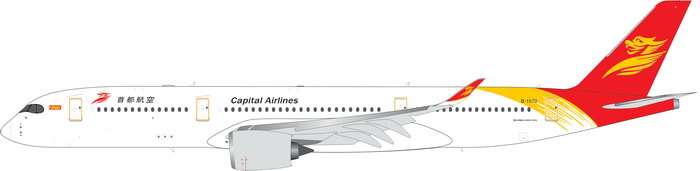 11471 Phoenix Capital Airlines / 北京首都航空/首都航空 A350-900 B-1070 1:400 完売しました。 Phoenix 1:400 Capital Airlines / 北京首都航空/首都航空 A350-900 亜鉛ダイキャスト製