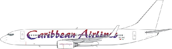 11508 Phoenix Caribbean Airlines / カリビアン航空 B737-800 9Y-JMC 1:400 お取り寄せ Phoenix 1:400 Caribbean Airlines / カリビアン航空 737-800 亜鉛ダイキャスト製