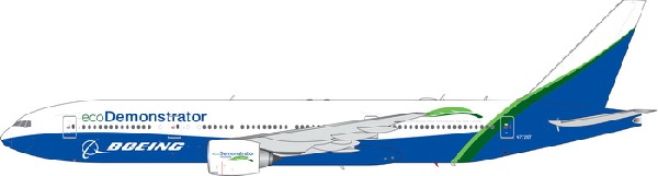 11566 Phoenix Boeing / ボーイングカラー ecoDemonstrator B777-200 N772ET 1:400 お取り寄せ Phoenix 1:400 Boeing / ボーイングカラー 777-200 亜鉛ダイキャスト製