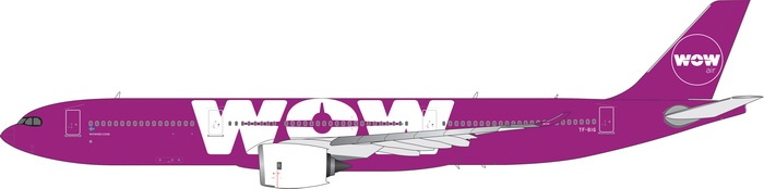 11607 Phoenix WOW / ワウエア A330-900neo TF-BIG 1:400 お取り寄せ Phoenix 1:400 WOW air / ワウエア A330-900neo 亜鉛ダイキャスト製