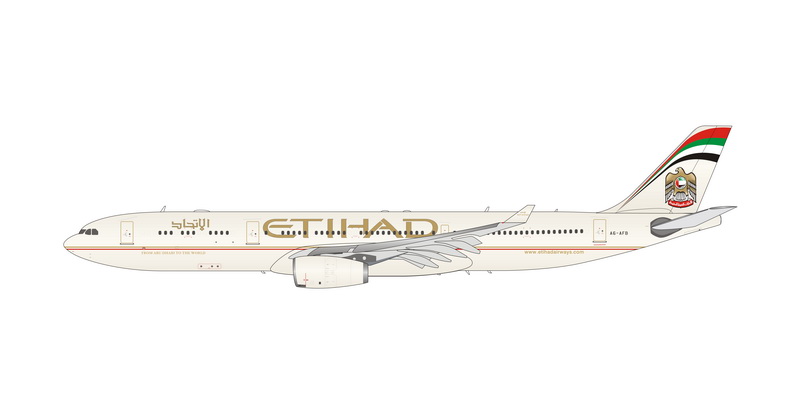 11714 Phoenix Etihad Airways / エティハド航空 A330-300 A6-AFB 1:400 お取り寄せ Phoenix 1:400 ETIHAD AIRWAYS / エティハド航空 A330-300 亜鉛ダイキャスト製
