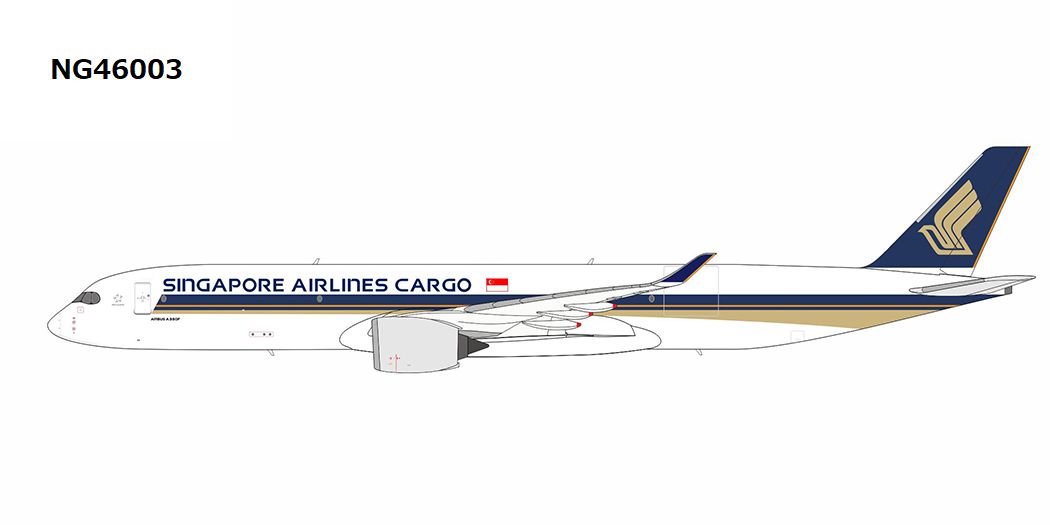 NG46003 NG MODELS Singapore Airlines Cargo / シンガポール航空カーゴ A350F  1:400 お取り寄せ NG MODELS 1:400 Singapore Airlines Cargo / シンガポール航空カーゴ A350F 亜鉛ダイキャスト製
